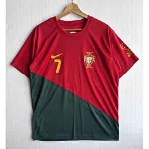 Under Armour Portugal National Team Shirt Mens Large Soccer Christian Ronaldo #7